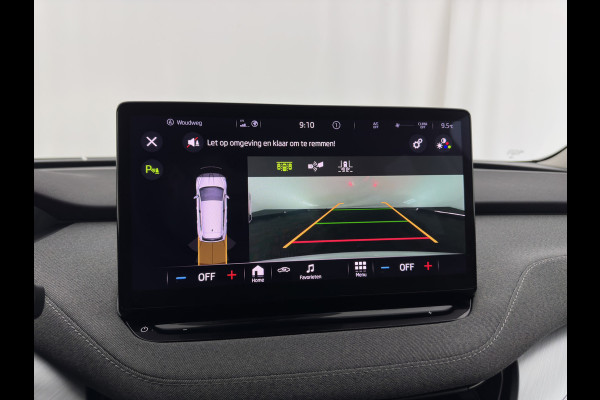 Škoda ENYAQ iV 80 {SOH-90%} [ 3-Fase ] (INCL-BTW) *LEATHER-FABRIC | FULL-LED | DIGI-COCKPIT | CAMERA | KEYLESS | NAVI-FULLMAP | AMBIENT-LIGHT | ECC | HEATED-COMFORTSEATS | DAB+ | PDC | CRUISE | CARPLAY | TOWBAR | 19"ALU*