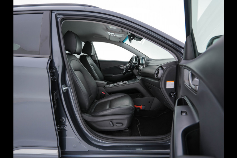 Hyundai Kona EV Premium 64 kWh ( Fase-3 ) { SOH-96%) Aut.* HEAT-PUMP | NAVI-FULLMAP | KEYLESS | CAMERA | DAB | ECC | PDC | ADAPTIVE-CRUISE | CCS-FASTLOADER | LANE-ASSIST | HEATED-COMFORTSEATS | 17''ALU*