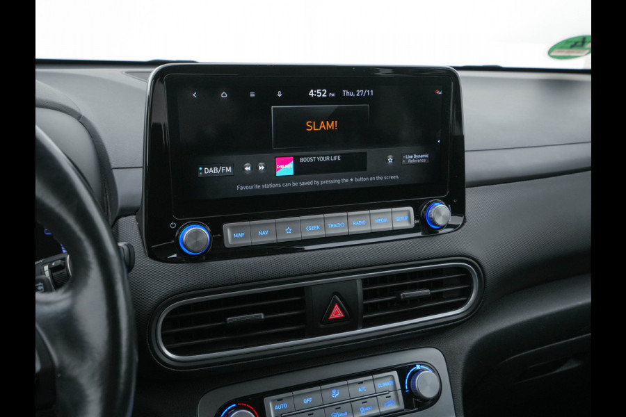 Hyundai Kona EV Premium 64 kWh ( Fase-3 ) { SOH-96%) Aut.* HEAT-PUMP | NAVI-FULLMAP | KEYLESS | CAMERA | DAB | ECC | PDC | ADAPTIVE-CRUISE | CCS-FASTLOADER | LANE-ASSIST | HEATED-COMFORTSEATS | 17''ALU*