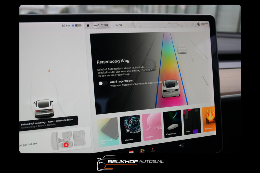 Tesla Model 3 Standard Trekhaak Navigatie Pano Leer Camera