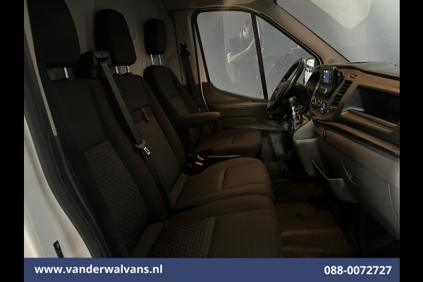 Ford Transit 2.0 TDCI 185pk L4H3 Jumbo Euro6 Airco | Camera | LED | Cruisecontrol | Verwarmde voorruit Parkeersensoren, Bijrijdersbank, 2800kg trekvermogen