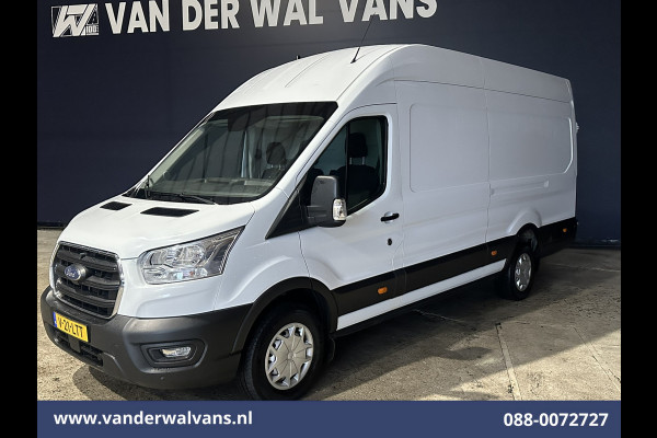 Ford Transit 2.0 TDCI 185pk L4H3 Jumbo Euro6 Airco | Camera | LED | Cruisecontrol | Verwarmde voorruit Parkeersensoren, Bijrijdersbank, 2800kg trekvermogen