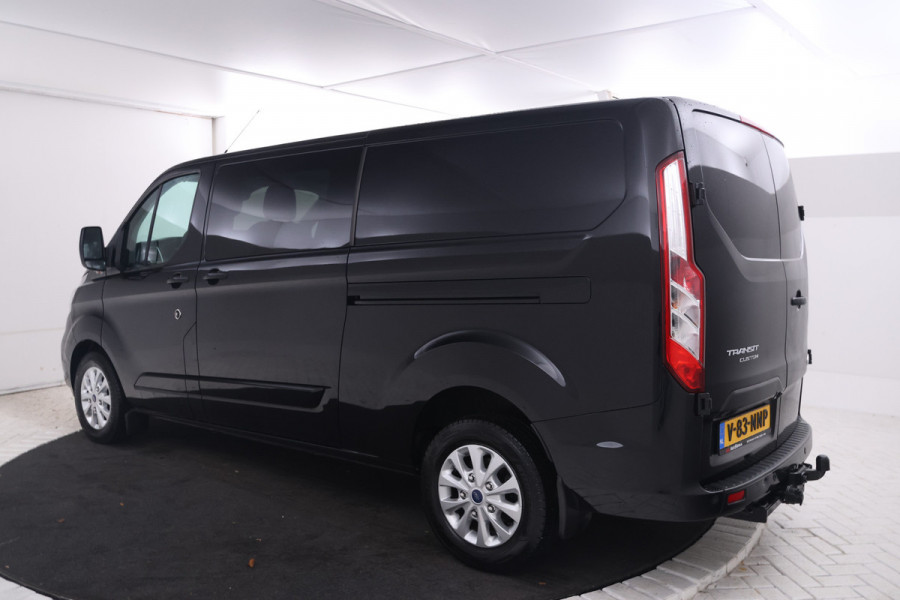 Ford Transit Custom 320 2.0 TDCI L2H1 Limited DC 170Pk, 5 Pers. Leer, 2x schuifdeur