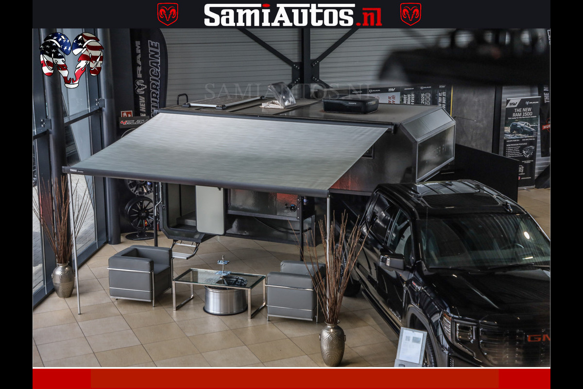 Dodge Ram 1500 €15000,- VOORDEEL | CAMPER / AFZET UNIT | SHOWROOM MODEL | 4 PERSOONS | AIRCO | ZONNEPANEEL | VERWARMING | DOUCHE | WC | LUIFEL | 4 SLAAP PLAATSEN | Let Op: Investeer in deze unieke afzetunit camper en verdien direct!