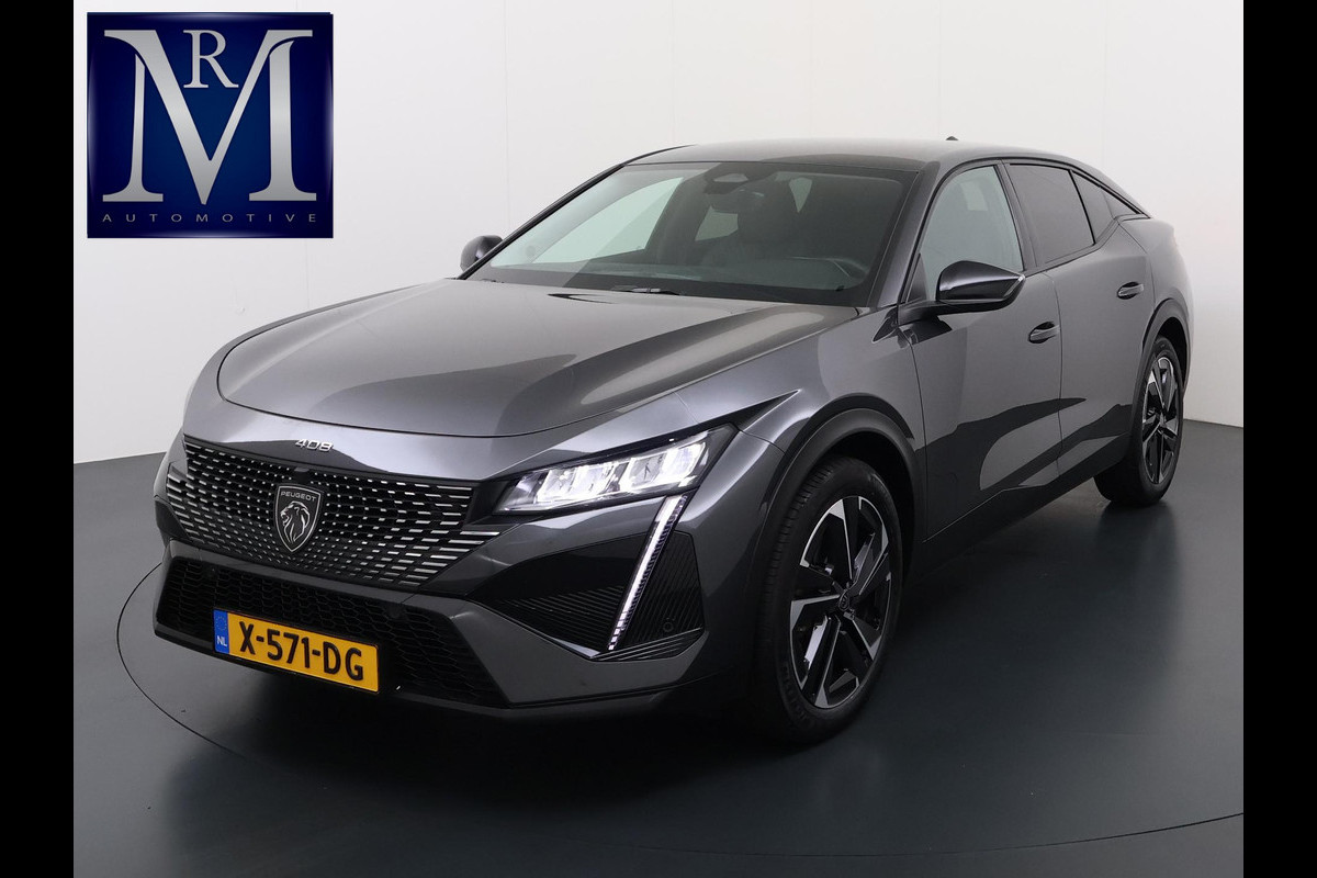 Peugeot 408 1.2 PureTech Allure Pack 130 EAT8 VAN: €27.900,- VOOR: €24.877,- UW EINDEJAARSVOORDEEL: €3.023,- | Adaptive cruisecontrol | Stoel + Stuurverwarming | digitaal cockpit | Rijklaar met 12 mnd BOVAG garantie |