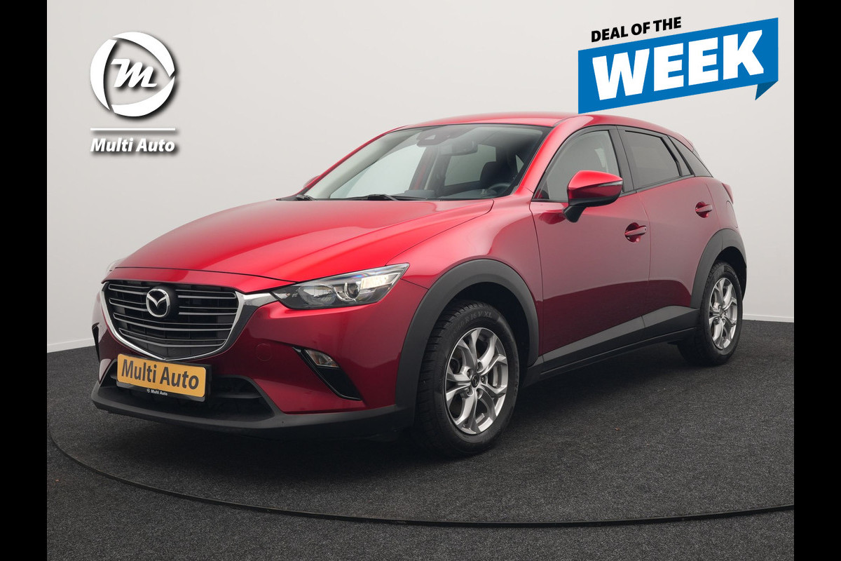Mazda CX-3 2.0 SkyActiv-G 121 Comfort Dealer O.H | Trekhaak Afneembaar | Apple Carplay | Sportstoelen Verwarmd | Cruise Control |  Laneassist | Climate Control |
