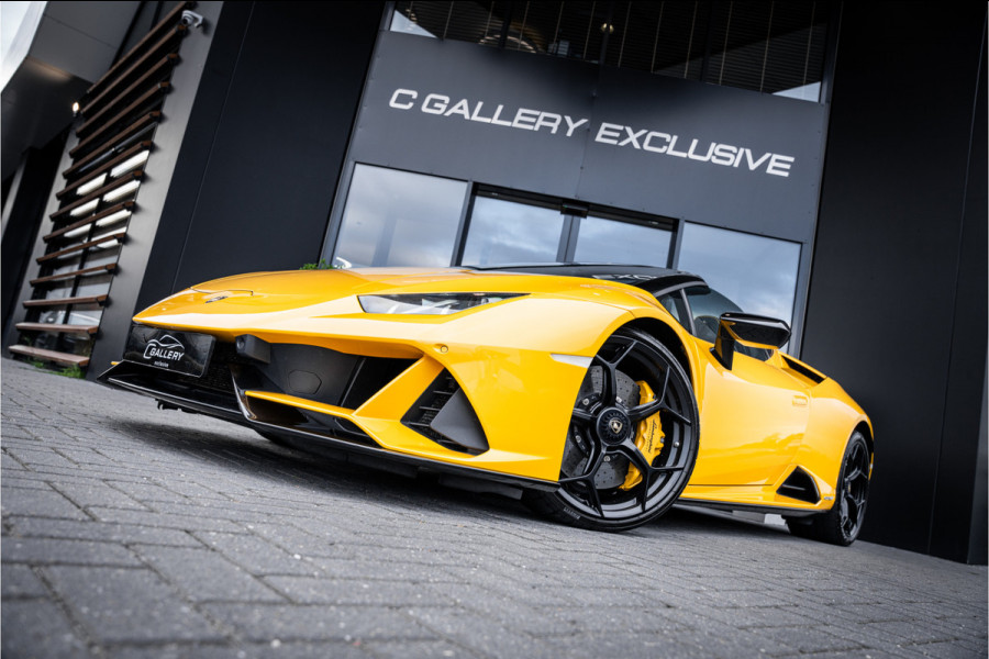 Lamborghini Huracán Evo Spyder 5.2 V10 - Giallo Inti | Dealer O.H. | Lift | Sensonum