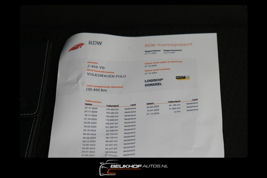 Volkswagen Polo 1.0 TSI Carplay Navi Adapt Cruise Automaat