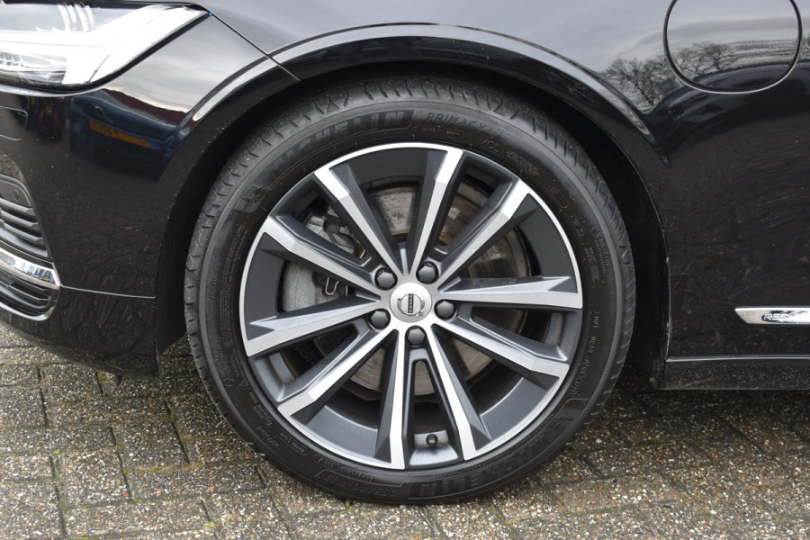 Volvo V90 T8 AWD 390PK Plug-in Hybrid Inscription | H&K | ACC | BLIS | Trekhaak | Camera | Stuurverwarming | Leder