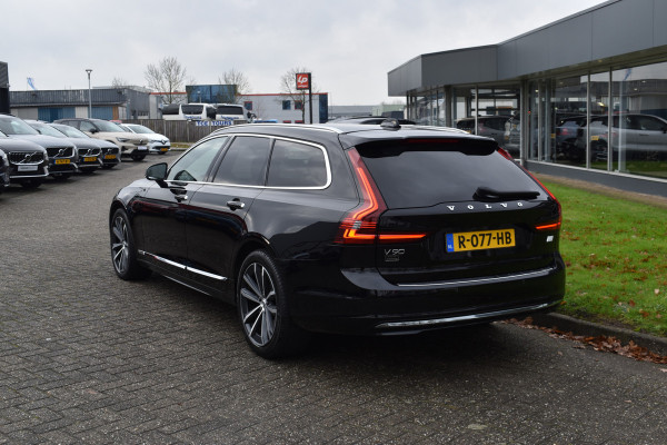 Volvo V90 T8 AWD 390PK Plug-in Hybrid Inscription | H&K | ACC | BLIS | Trekhaak | Camera | Stuurverwarming | Leder