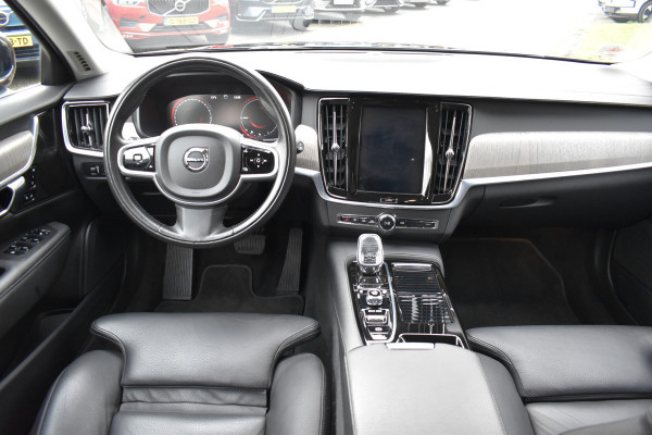 Volvo V90 T8 AWD 390PK Plug-in Hybrid Inscription | H&K | ACC | BLIS | Trekhaak | Camera | Stuurverwarming | Leder