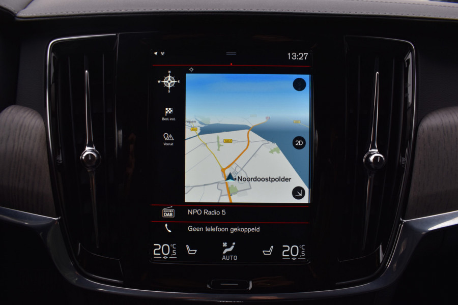 Volvo V90 T8 AWD 390PK Plug-in Hybrid Inscription | H&K | ACC | BLIS | Trekhaak | Camera | Stuurverwarming | Leder