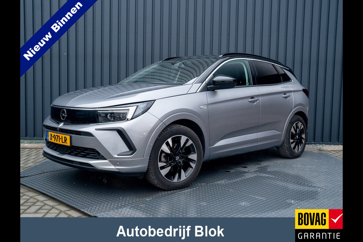 Opel Grandland 1.2 Turbo GS Line | Trekhaak afnb. | Matrix Led | Stoel & Stuur verw. | Prijs Rijklaar!!