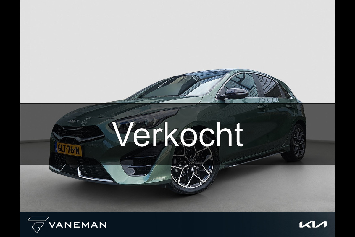 Kia Ceed 1.5 T-GDi GT-Line | Automaat | Dodehoek assist. | LED | Sportstuur | Stoel- en Stuurverwarming | Schuif/Kanteldak |