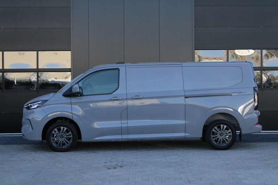 Ford Transit Custom 320 2.0 TDCI L2H1 Limited 170pk - 1+1 Stoelopstelling - 2x Schuifdeur - Adaptive Cruise - Verwarmd stuur - Blind spot - Navigati