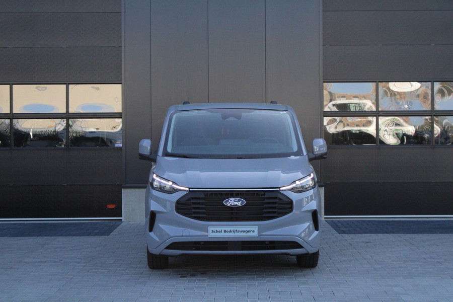 Ford Transit Custom 320 2.0 TDCI L2H1 Limited 170pk - 1+1 Stoelopstelling - 2x Schuifdeur - Adaptive Cruise - Verwarmd stuur - Blind spot - Navigati