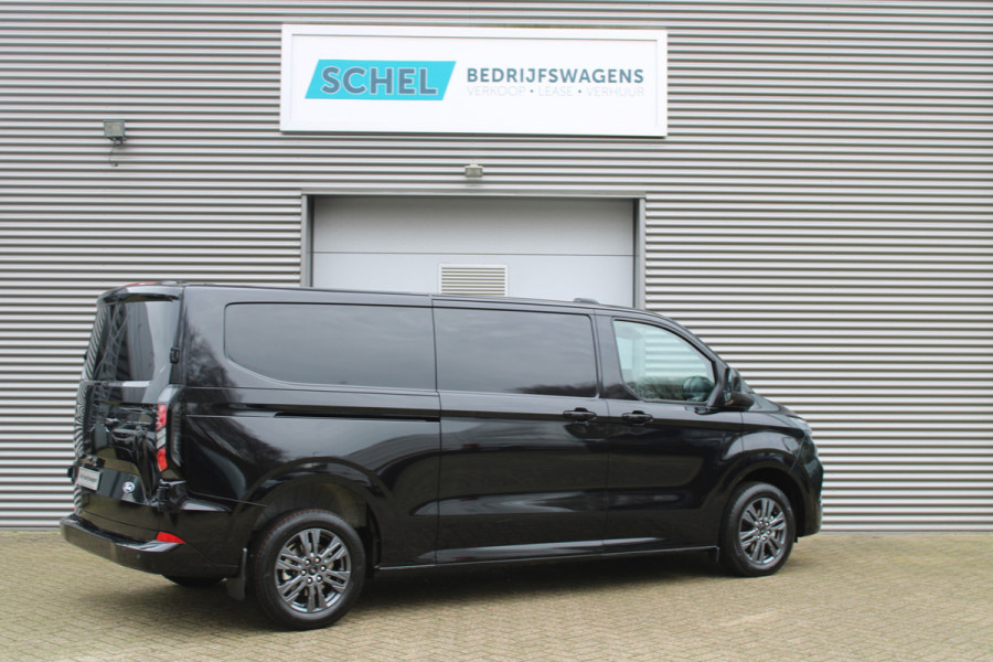 Ford Transit Custom 320 2.0 TDCI L2H1 Limited 170pk - 1+1 Stoelopstelling - 2x Schuifdeur - Adaptive Cruise - Verwarmd stuur - Blind spot - Navigati