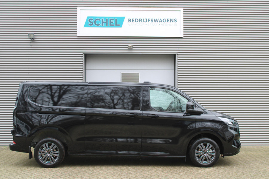Ford Transit Custom 320 2.0 TDCI L2H1 Limited 170pk - 1+1 Stoelopstelling - 2x Schuifdeur - Adaptive Cruise - Verwarmd stuur - Blind spot - Navigati