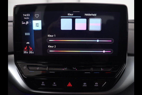 Volkswagen ID.4 Pro 77 kWh | Trekhaak | Stoelverwarming | Warmtepomp | Sfeerverlichting | Stuurverwarming | Carplay | Adaptive cruise | Keyless | Camera | Navigatie | Full LED