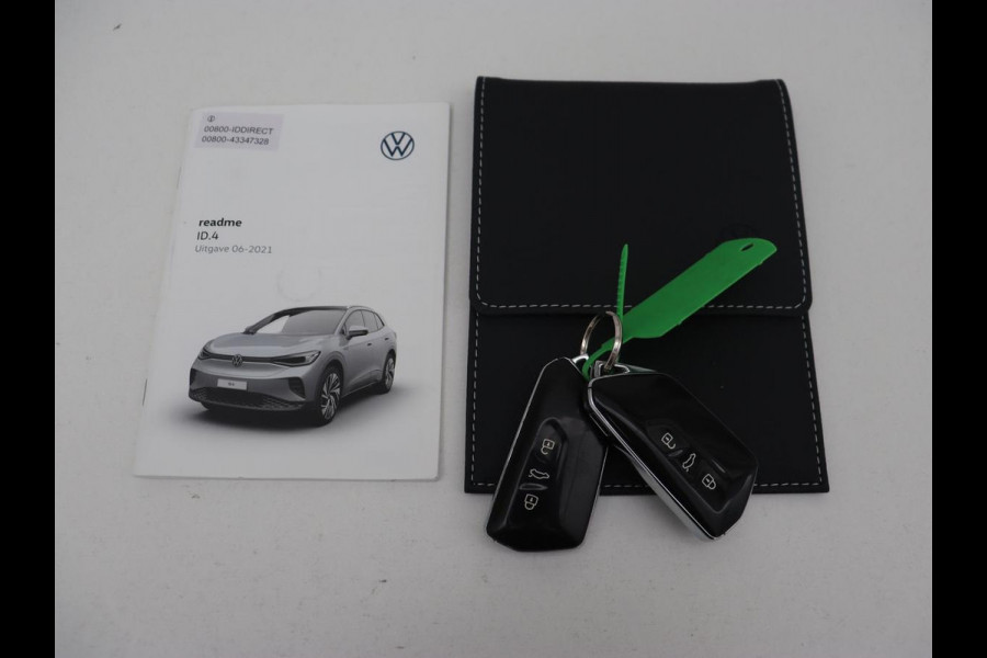 Volkswagen ID.4 Pro 77 kWh | Trekhaak | Stoelverwarming | Warmtepomp | Sfeerverlichting | Stuurverwarming | Carplay | Adaptive cruise | Keyless | Camera | Navigatie | Full LED