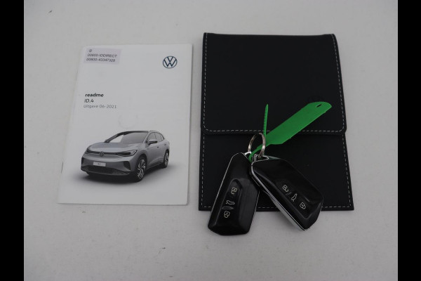 Volkswagen ID.4 Pro 77 kWh | Trekhaak | Stoelverwarming | Warmtepomp | Sfeerverlichting | Stuurverwarming | Carplay | Adaptive cruise | Keyless | Camera | Navigatie | Full LED