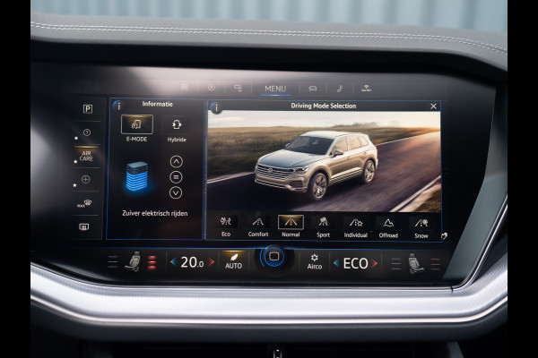 Volkswagen Touareg 3.0 TSi 4MOTION R | Luchtvering | Panodak | Trekhaak | Stoelkoeling | 360 Camera | Black Style | Prijs Rijklaar!!