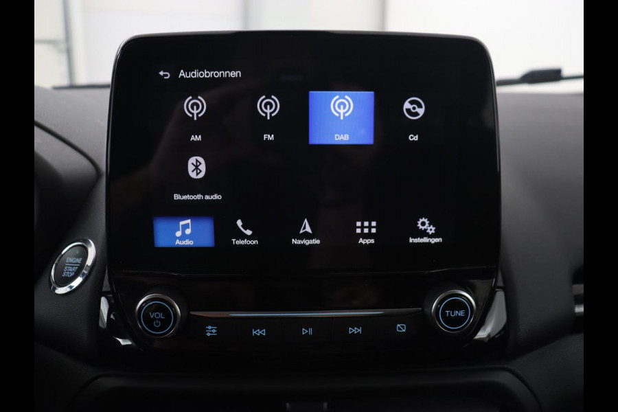 Ford EcoSport 1.0 EcoBoost ST-Line | Stoelverwarming | Camera | Carplay | B&O Sound | Navigatie | 18'' | Climate control | Leder/Alcantara | Cruise control | Bluetooth | Keyless