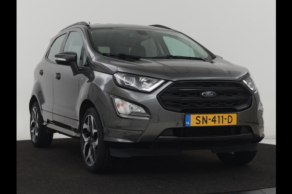 Ford EcoSport 1.0 EcoBoost ST-Line | Stoelverwarming | Camera | Carplay | B&O Sound | Navigatie | 18'' | Climate control | Leder/Alcantara | Cruise control | Bluetooth | Keyless