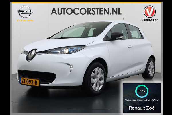 Renault ZOE R90 Life 41kWh SOH 92% (Eigen Accu) Ecc Navi Apple Carplay Android Auto Cruise Control Pdc Regen-Lichtsensor Hands-free access Bluetooth Led Pack City Pack Comfort Origineel Nederlandse Auto 1e Eigenaar geen dure huuraccu!