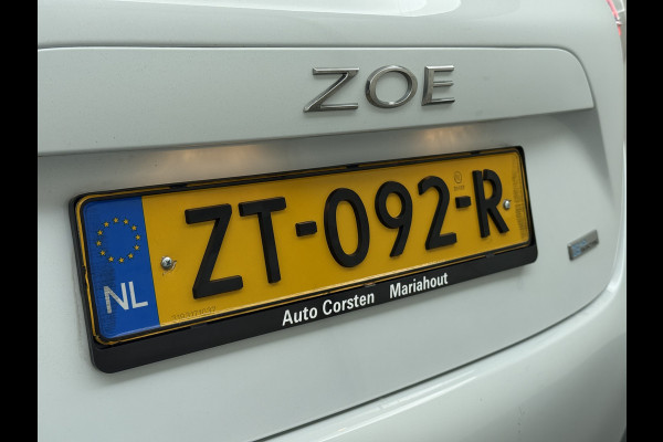 Renault ZOE R90 Life 41kWh SOH 92% (Eigen Accu) Ecc Navi Apple Carplay Android Auto Cruise Control Pdc Regen-Lichtsensor Hands-free access Bluetooth Led Pack City Pack Comfort Origineel Nederlandse Auto 1e Eigenaar geen dure huuraccu!