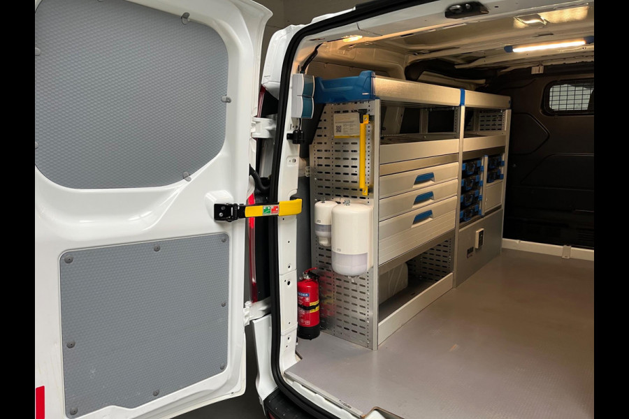 Ford Transit Custom Servicewagen L1H1 300 2.0 TDCI euro6 Trend 3Persoons, Sortimo inrichting, Omvormer V230, RIJKLAARPRIJS!