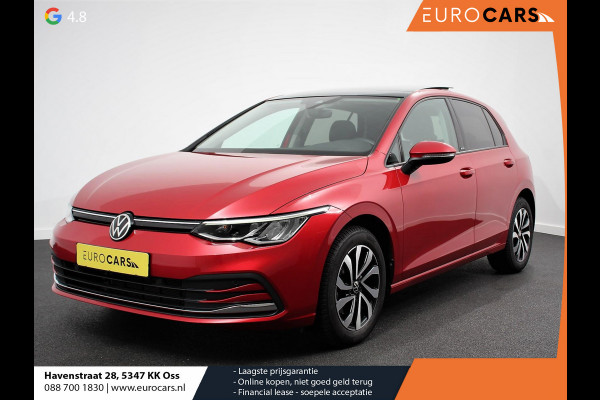 Volkswagen Golf 1.0 eTSI 110pk DSG Active | Panorama dak | Navigatie | Climate Control | Camera | Adaptive Cruise Control | Virtual Cockpit | Stoelverwarming | Extra Getint Glas