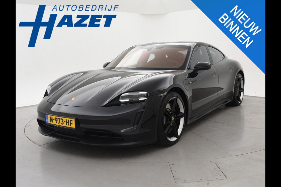 Porsche Taycan 4S 490 PK PERFORMANCE 84 KWH + SPORT CHRONO | ACHTERASBESTURING | 21 INCH | SPORTSTOELEN
