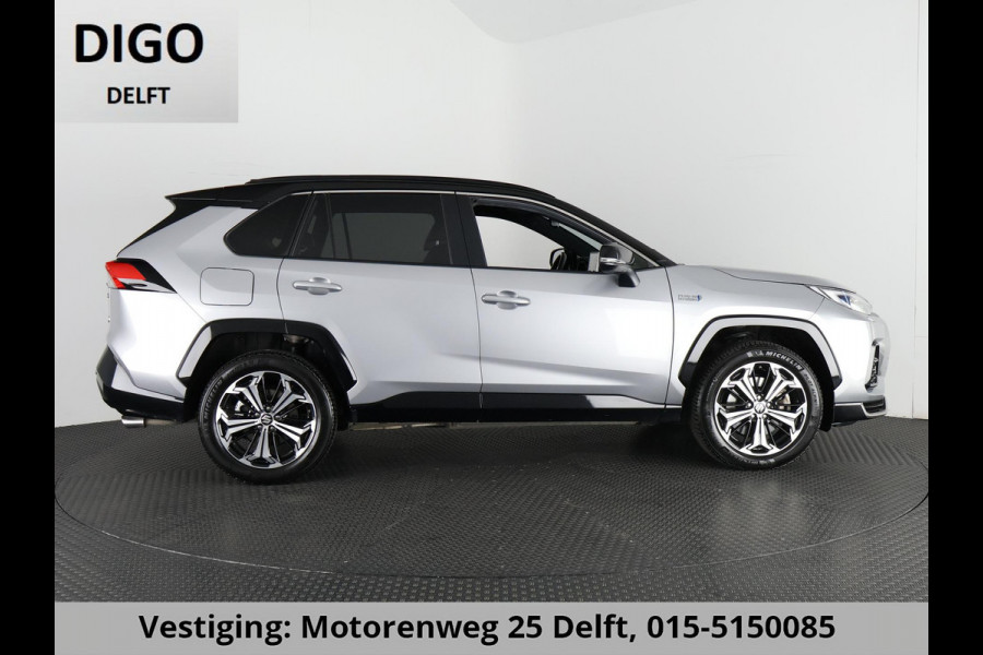 Toyota RAV4 2.5 PLUG-IN AWD STYLE SUZUKI ACROSS 1e EIG. GARANTIE 3-2033.*BI-TONE BODY PACK.HALF LEDER.STOELVERWARMING. CARPLAY. CAMERA.