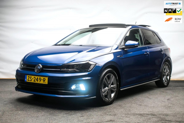 Volkswagen Polo 1.0 TSI R-LINE 116PK ORG NL [ Panoramadak Sfeerverlichting Carplay Adaptive Cruise Parkeersensoren DAB ]