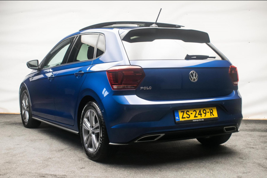Volkswagen Polo 1.0 TSI R-LINE 116PK ORG NL [ Panoramadak Sfeerverlichting Carplay Adaptive Cruise Parkeersensoren DAB ]