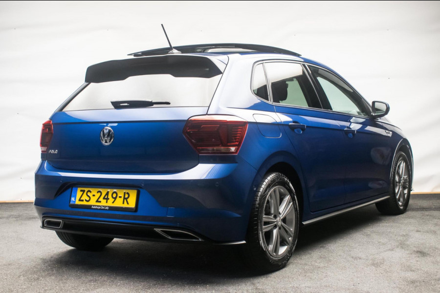Volkswagen Polo 1.0 TSI R-LINE 116PK ORG NL [ Panoramadak Sfeerverlichting Carplay Adaptive Cruise Parkeersensoren DAB ]