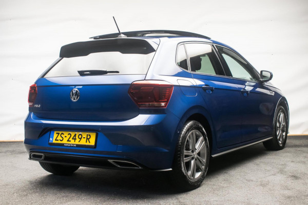 Volkswagen Polo 1.0 TSI R-LINE 116PK ORG NL [ Panoramadak Sfeerverlichting Carplay Adaptive Cruise Parkeersensoren DAB ]