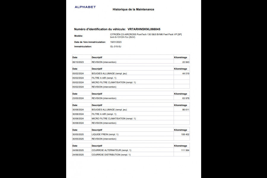 Citroën C5 Aircross 1.2 PureTech Feel