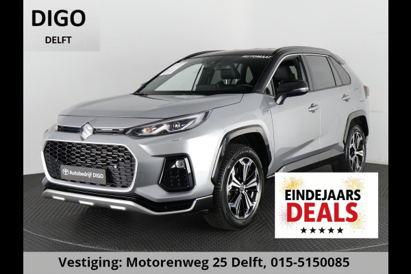 Suzuki Across 2.5 PLUG-IN AWD STYLE TWO-TONE 1500 KG TREKGEWICHT 1e EIG. GARANTIE 3-2033.*BI-TONE BODY PACK.HALF LEDER.STOELVERWARMING. CARPLAY. CAMERA.