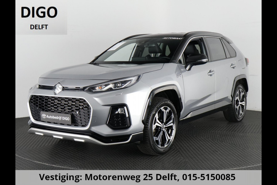 Suzuki Across 2.5 PLUG-IN AWD STYLE TWO-TONE 1500 KG TREKGEWICHT 1e EIG. GARANTIE 3-2033.*BI-TONE BODY PACK.HALF LEDER.STOELVERWARMING. CARPLAY. CAMERA.
