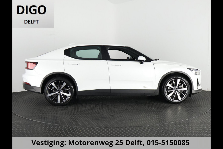 Polestar 2 LONG RANGE ACCU 90%! WLTP BEREIK 511 KM GARANTIE-2032* NAVI.APPLE/ANDROID.CAMERA.BIJNA 2022.