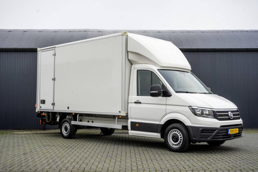Volkswagen Crafter 35 2.0 TDI 177PK | Bakwagen met laadklep | Airco | Adapt.cruise | 3-Zits