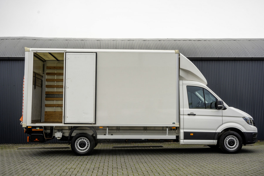 Volkswagen Crafter 35 2.0 TDI 177PK | Bakwagen met laadklep | Airco | Adapt.cruise | 3-Zits