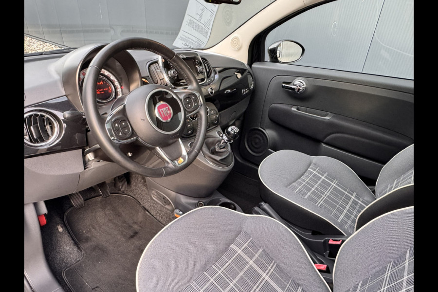 Fiat 500 1.2 Lounge | Panorama | Navigatie | Airconditioning | 15'' LMV