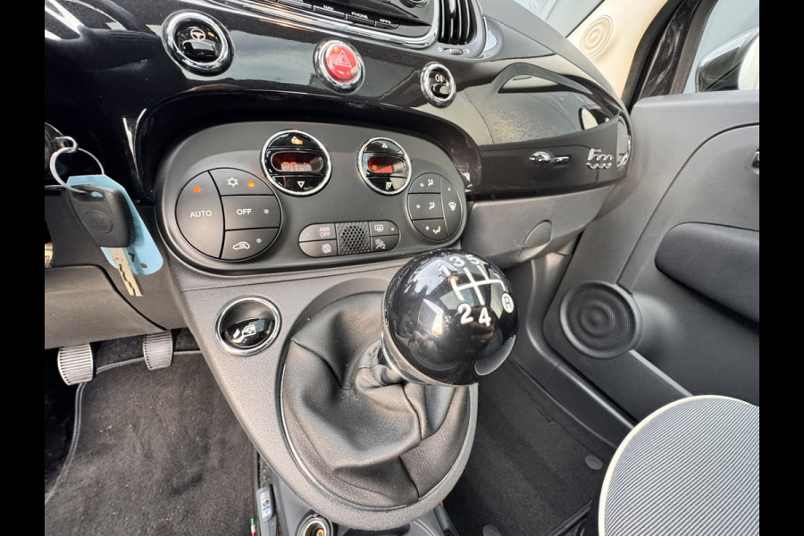Fiat 500 1.2 Lounge | Panorama | Navigatie | Airconditioning | 15'' LMV