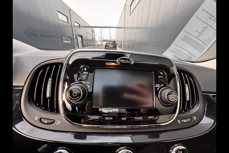 Fiat 500 1.2 Lounge | Panorama | Navigatie | Airconditioning | 15'' LMV