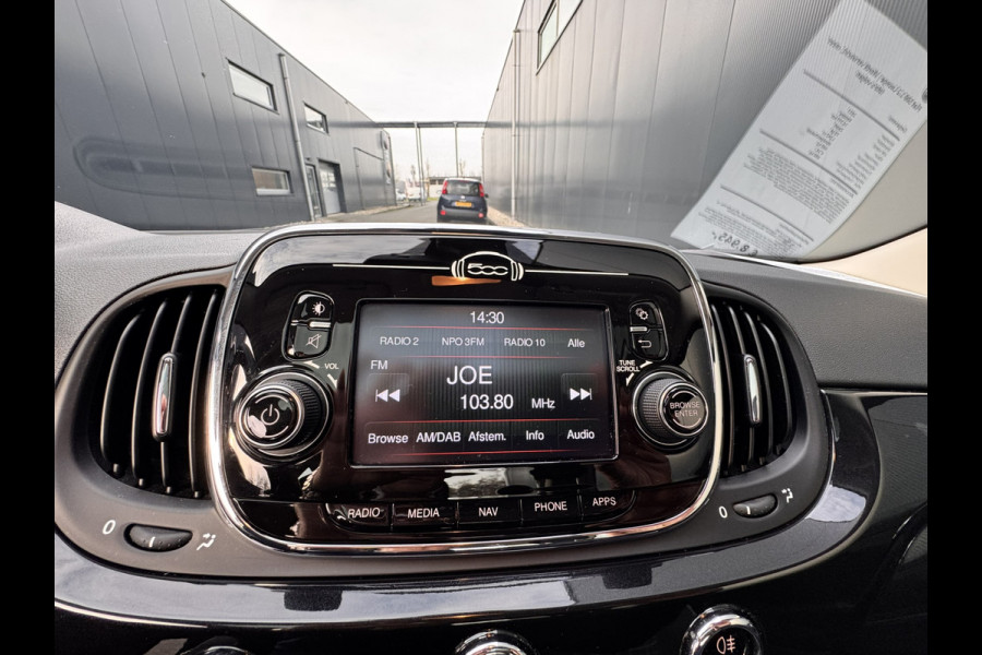 Fiat 500 1.2 Lounge | Panorama | Navigatie | Airconditioning | 15'' LMV