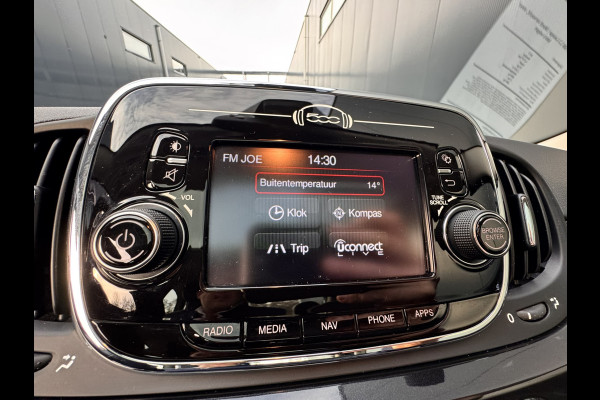 Fiat 500 1.2 Lounge | Panorama | Navigatie | Airconditioning | 15'' LMV