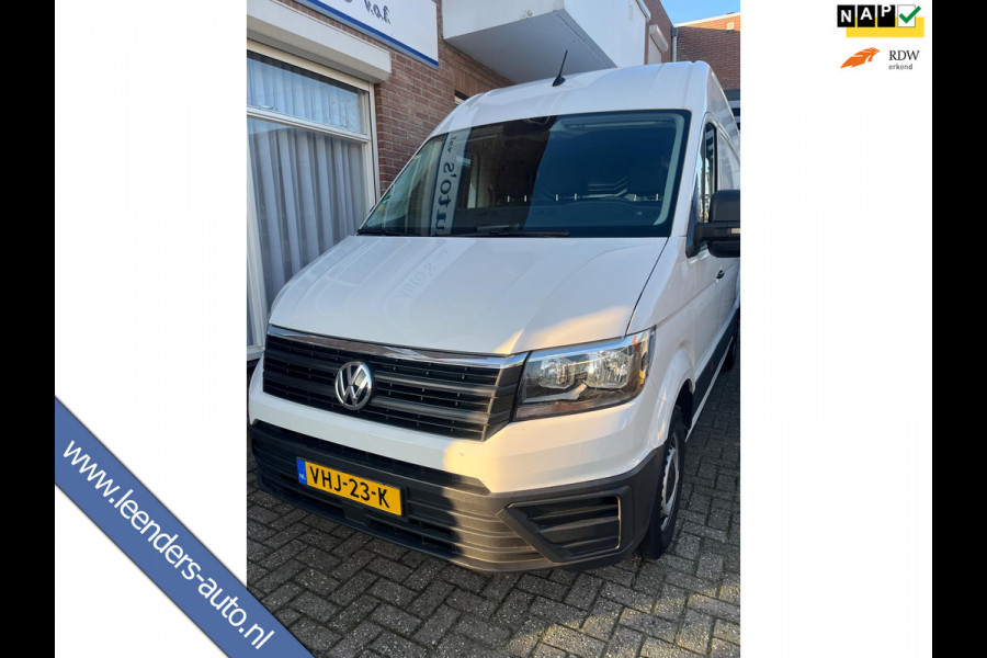 Volkswagen Crafter LAADKLEP L3H3 AUTOMAAT DSG 35 2.0 TDI 140PK 3Persoons, Airco, CruiseControl, Groot Scherm, RIJKLAARPRIJS!